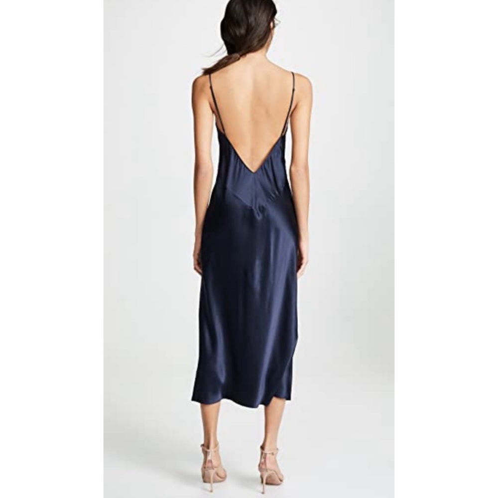 Olivia Von Halle silk slip dress